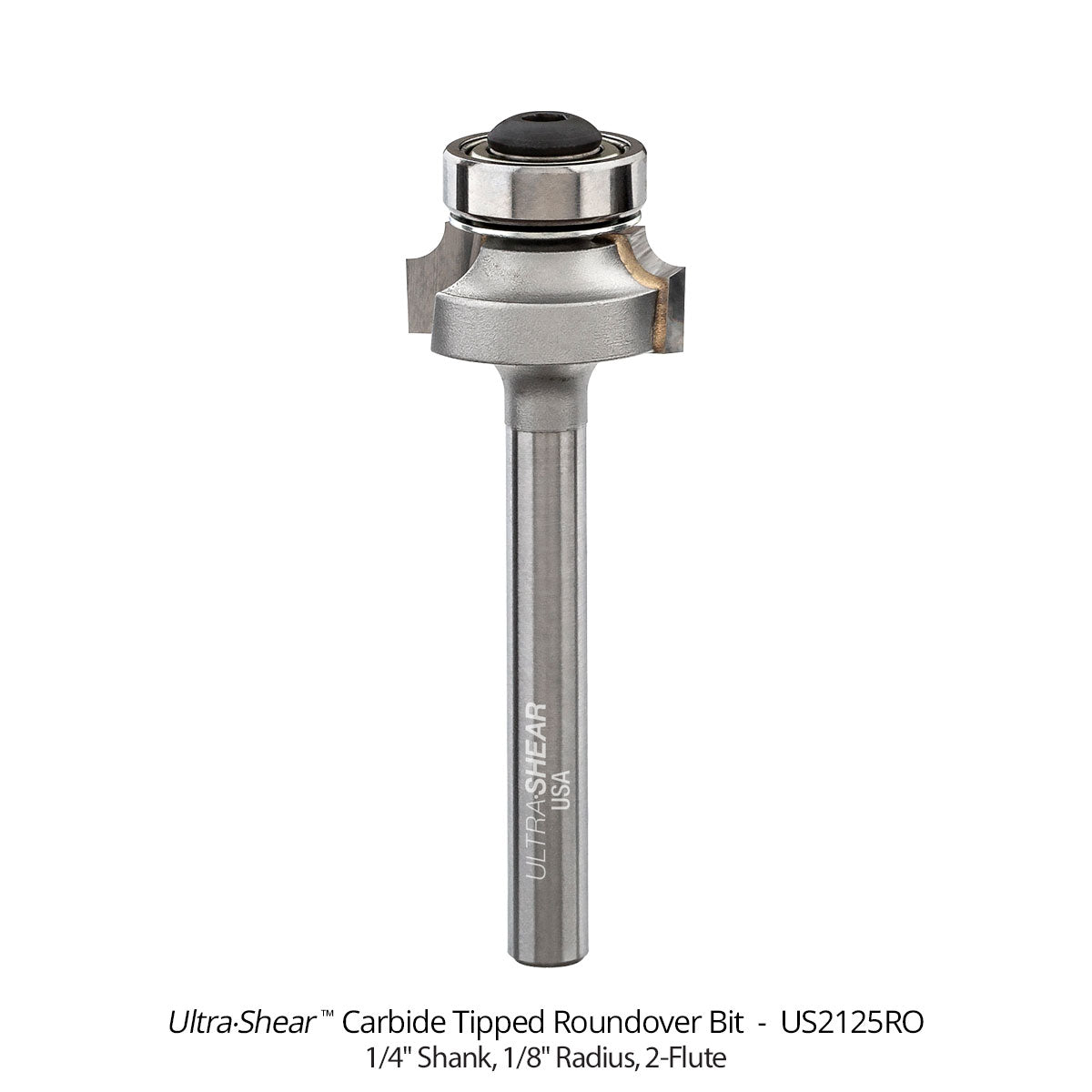 Roundover Router Bits - Carbide Tipped - 2 Flute