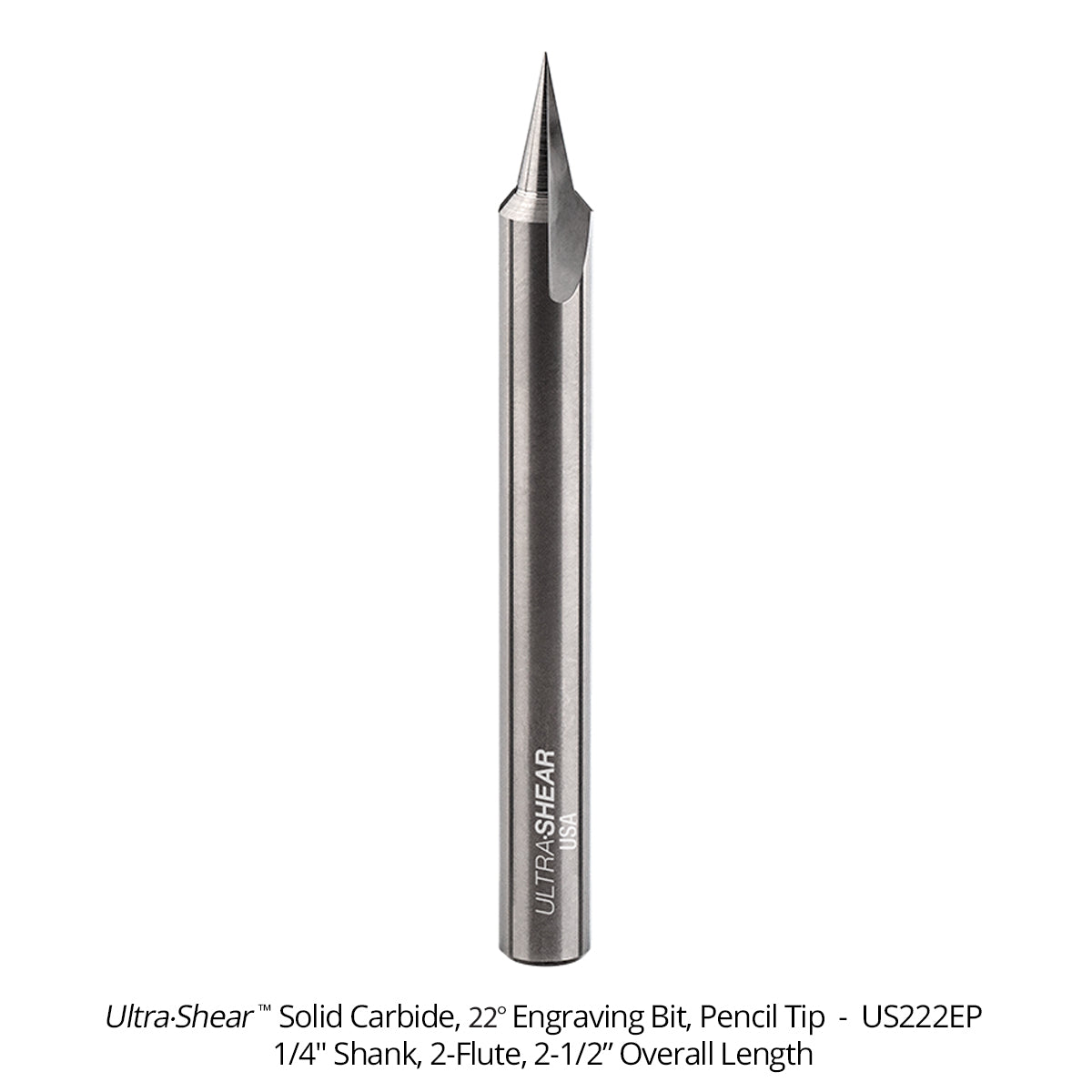 Engraving CNC Router Bits - Solid Carbide