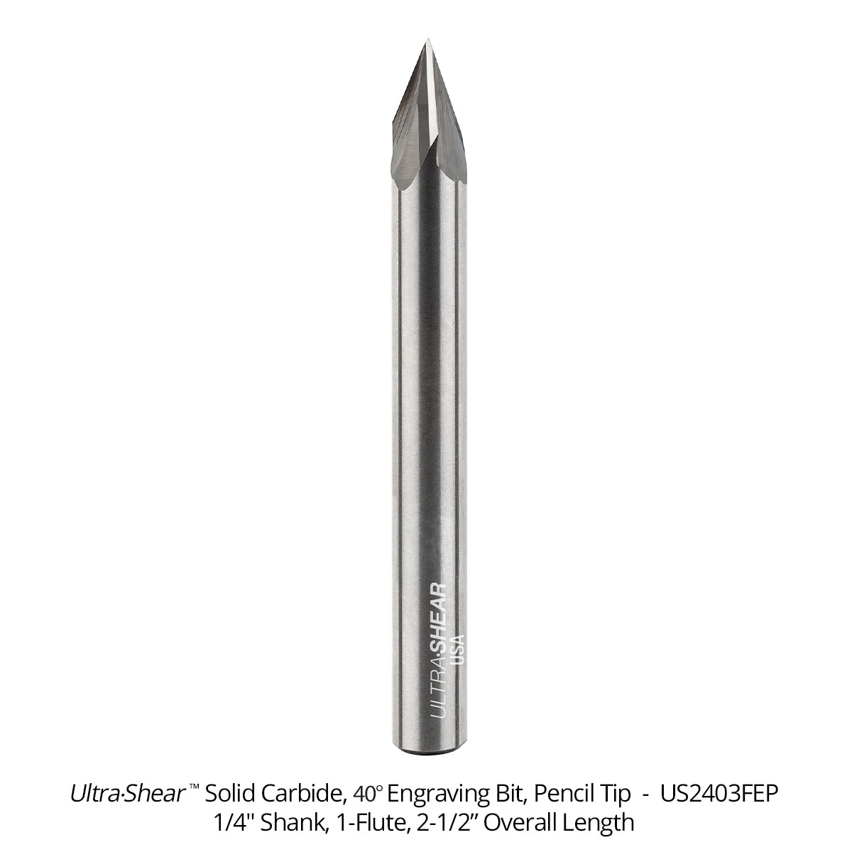 Engraving CNC Router Bits - Solid Carbide