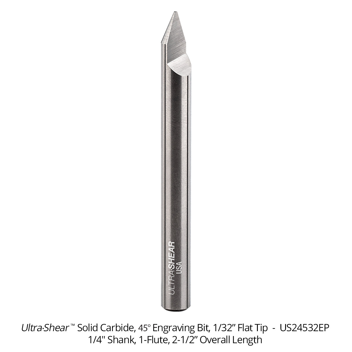 Engraving CNC Router Bits - Solid Carbide
