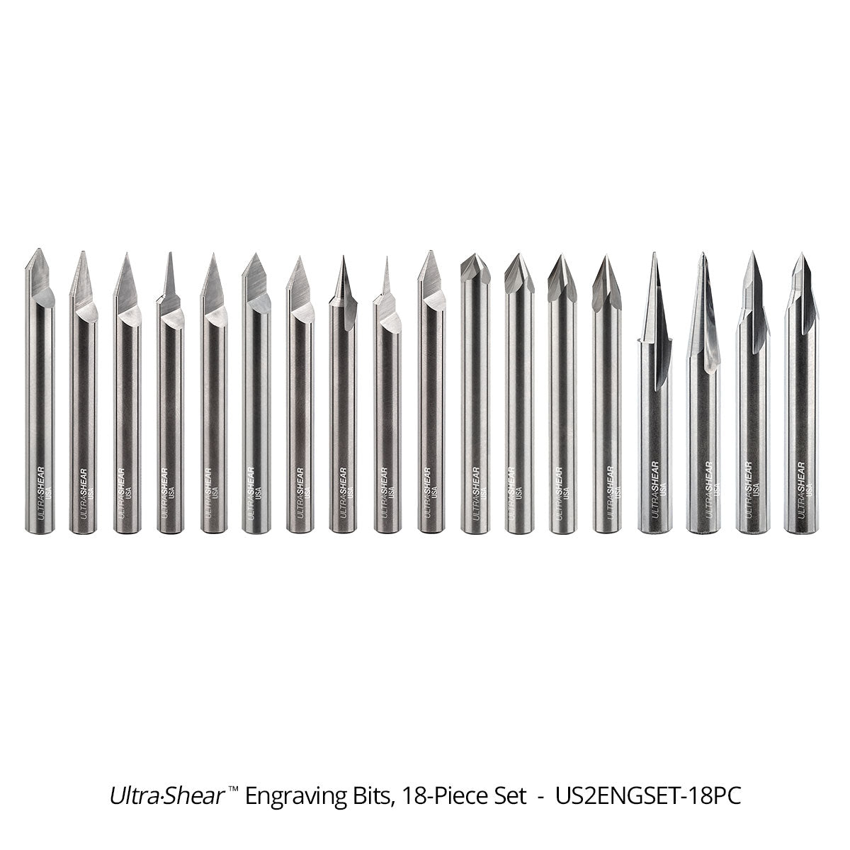 Engraving CNC Router Bits - Solid Carbide