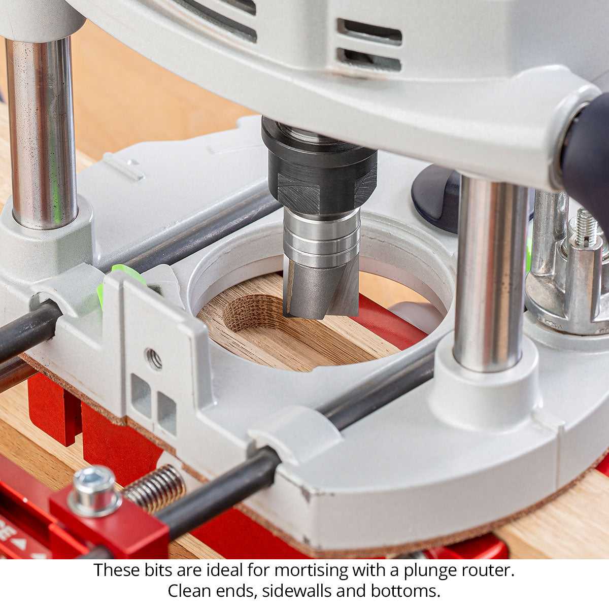 Plunging Pattern Router Bits - Carbide Tipped - 2 Flute