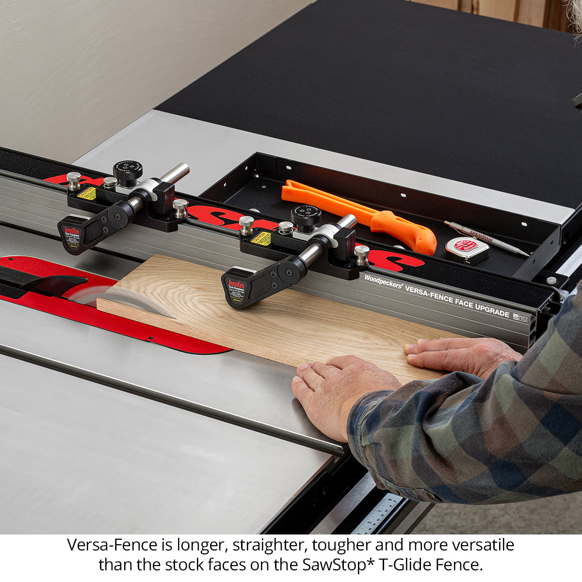 Versa-Fence Face Upgrade for SawStop Table Saws