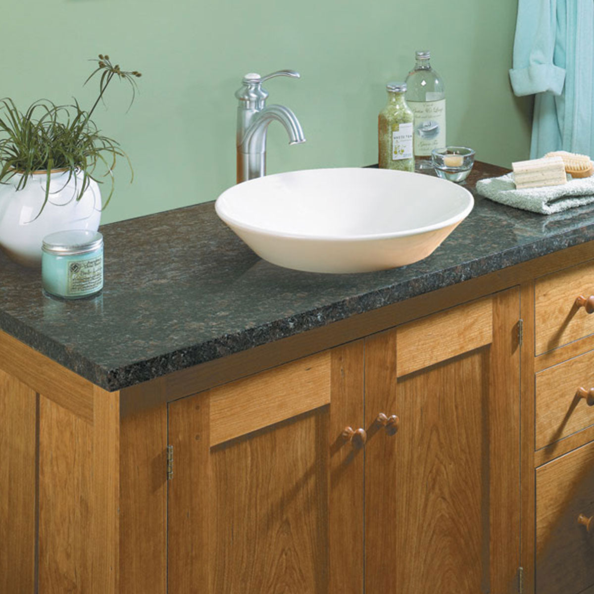 Woodsmith Shaker-Style Cherry Vanity Plan