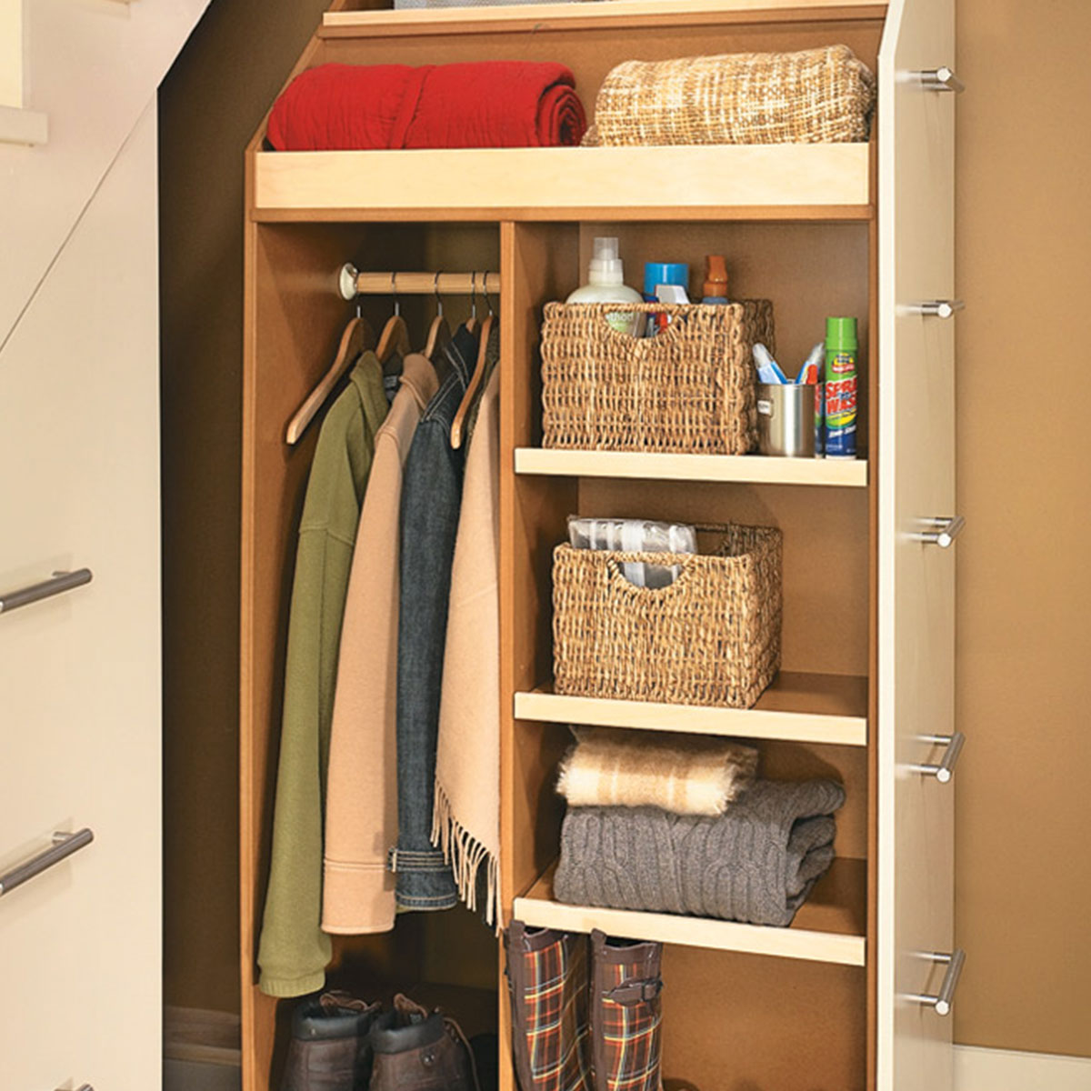 Woodsmith Under-Stair Storage Cabinet Plan