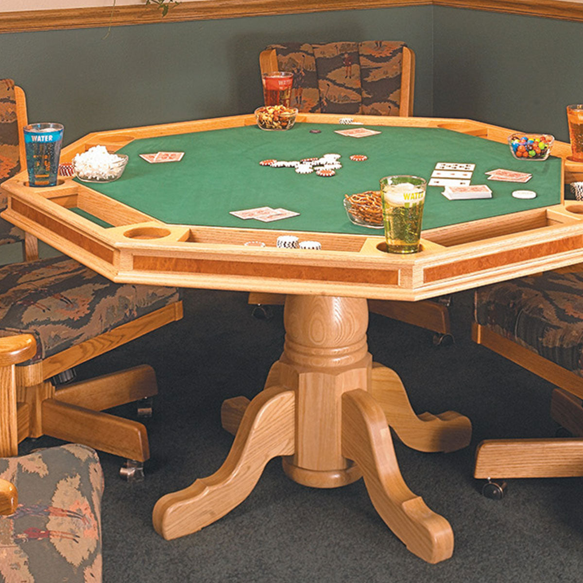 Woodsmith Poker Table Project Plan
