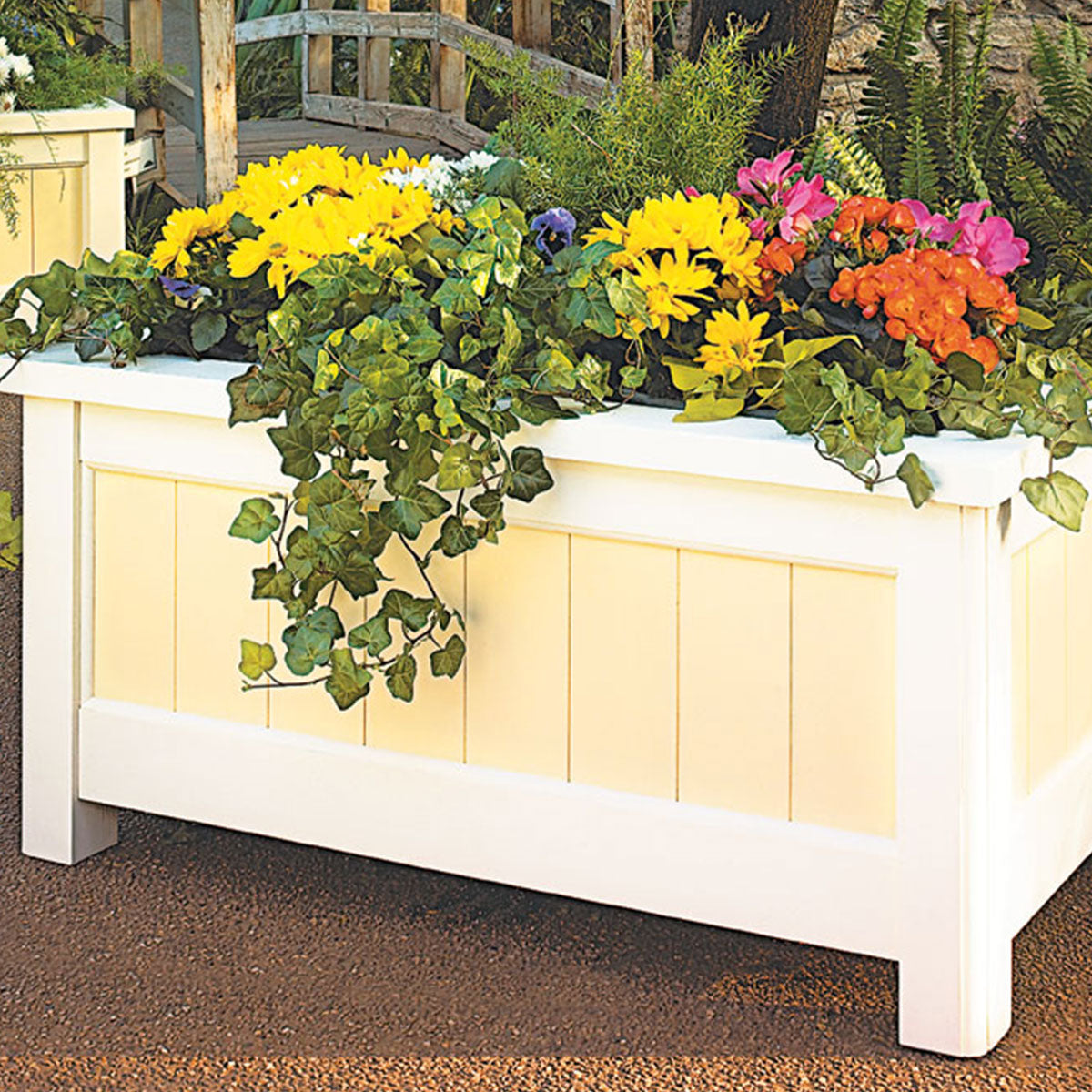 Woodsmith Patio Planter Box Standard Plan & Premium Shop Drawings