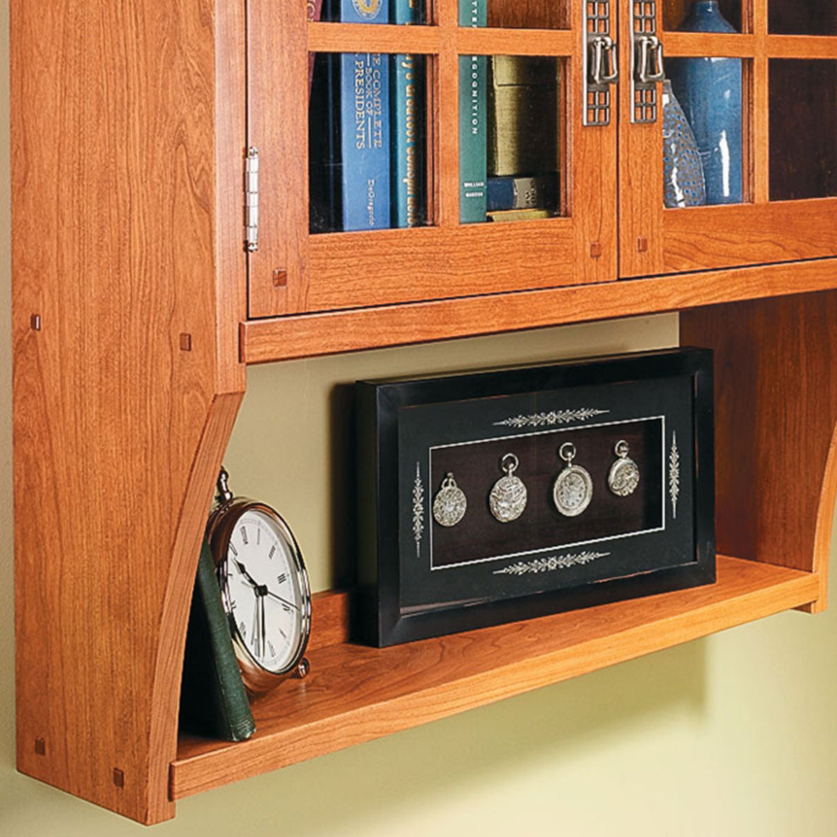 Woodsmith Craftsman Wall Cabinet Standard Plan & Premium Shop Drawings