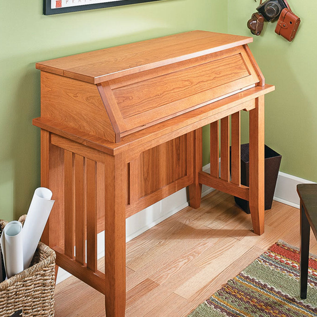 Woodsmith Notebook Computer Desk Plan
