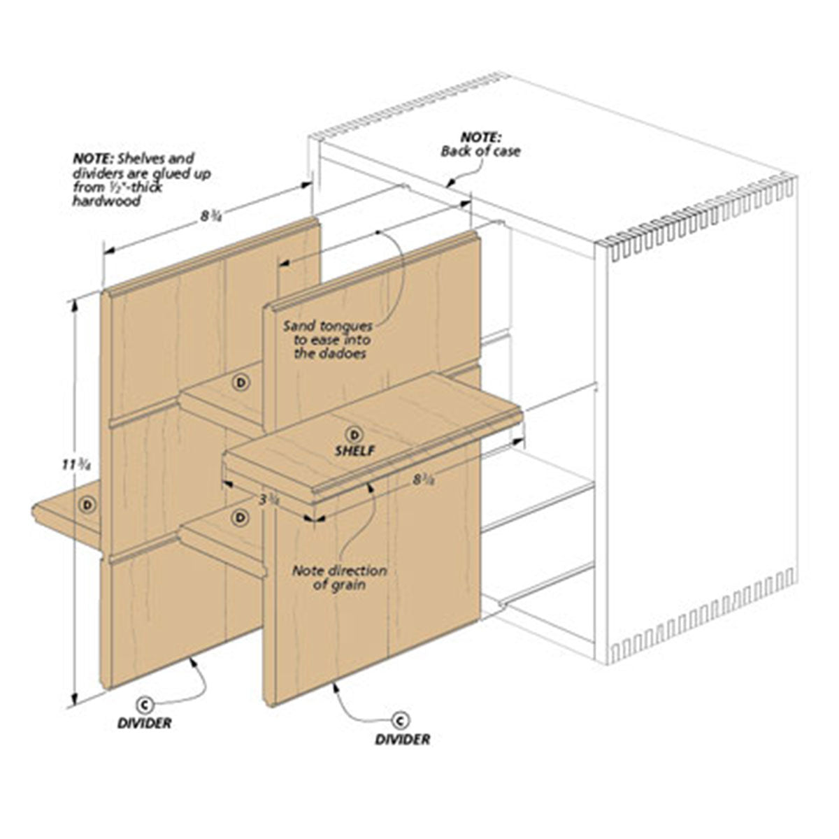 Woodsmith Space-Saving Wine Rack Plan