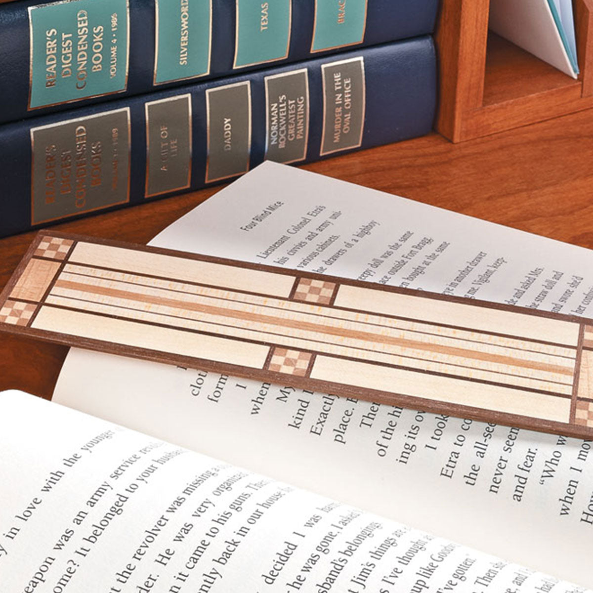 Woodsmith Box, Bookmark & Coasters Set Plan