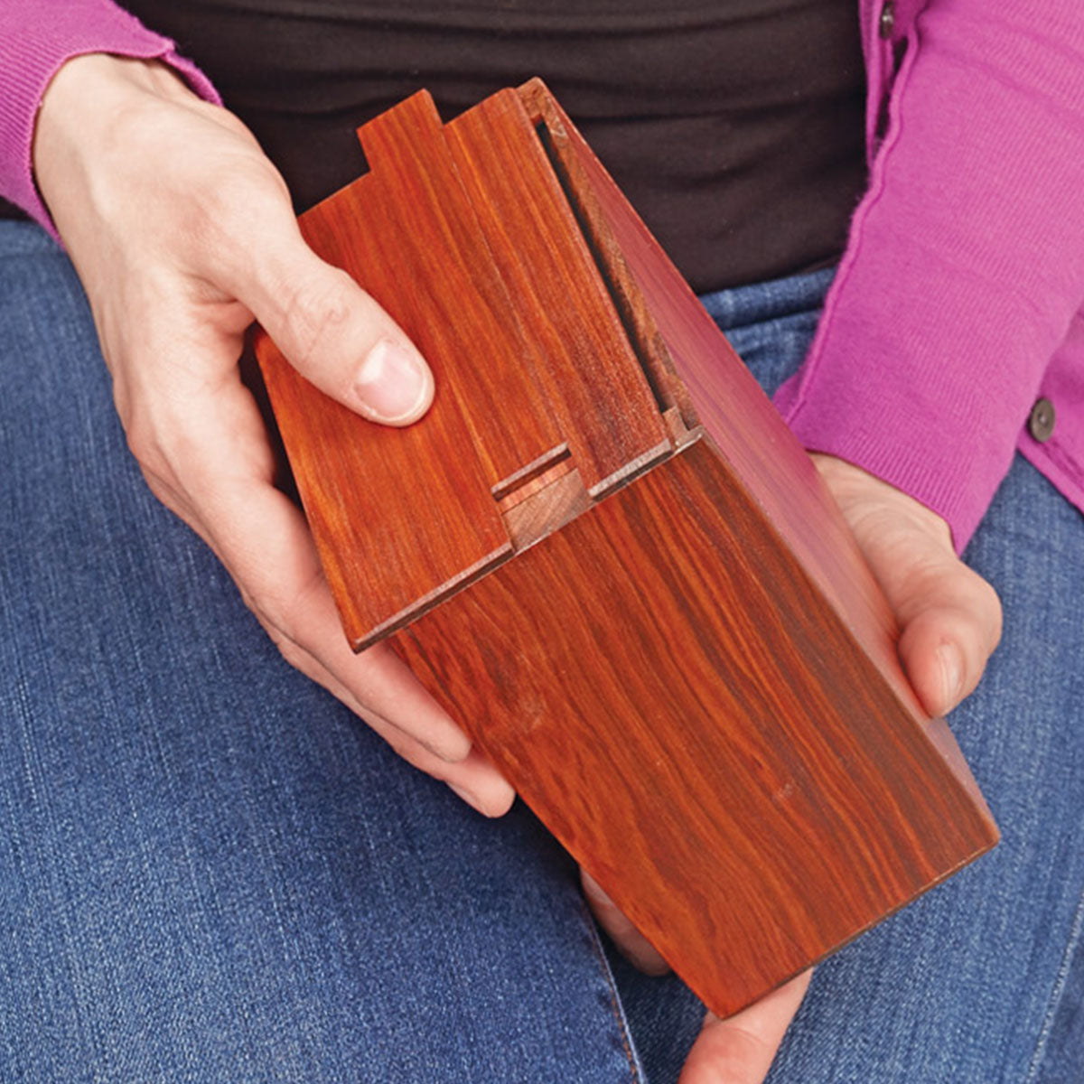 Woodsmith Clever Puzzle Boxes Standard Plan & Premium Shop Drawings